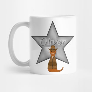 Oliver The Otter Cowboy of the Wild West Mug